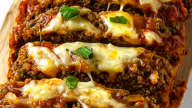 Skinny Pizza Meatloaf