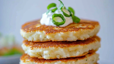 Leftover Mashed Potato Pancakes