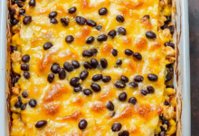 Baked Chicken Quesadilla Casserole