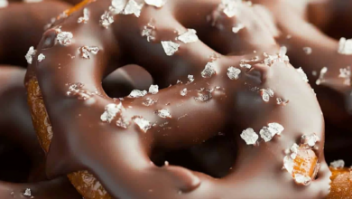 Sweet and Salty Chocolate Covered Pretzels