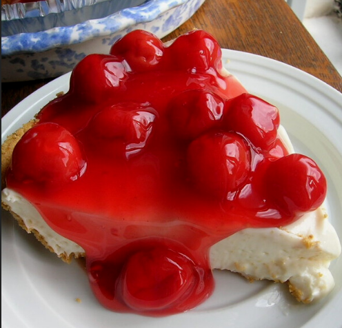 Homemade Cherry Cheesecake