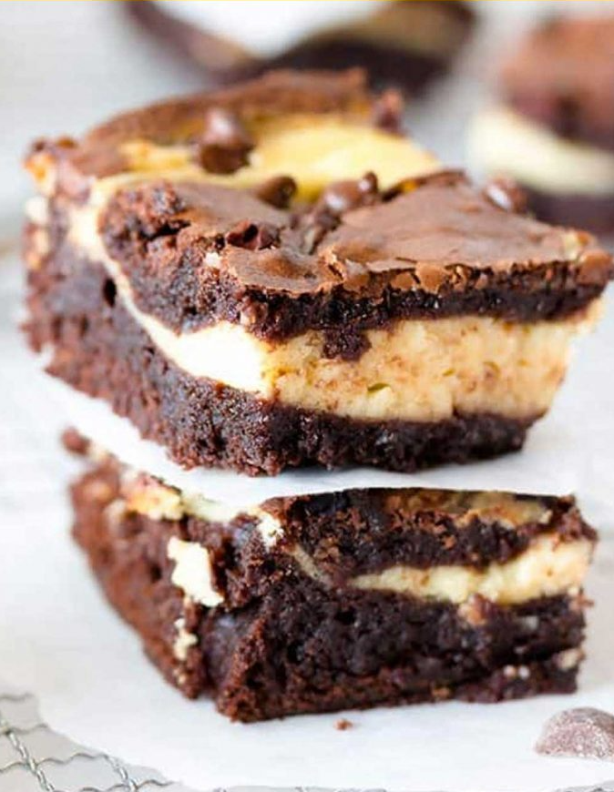 Cheesecake Brownies