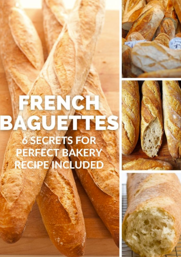 CRUSTY FRENCH BAGUETTES