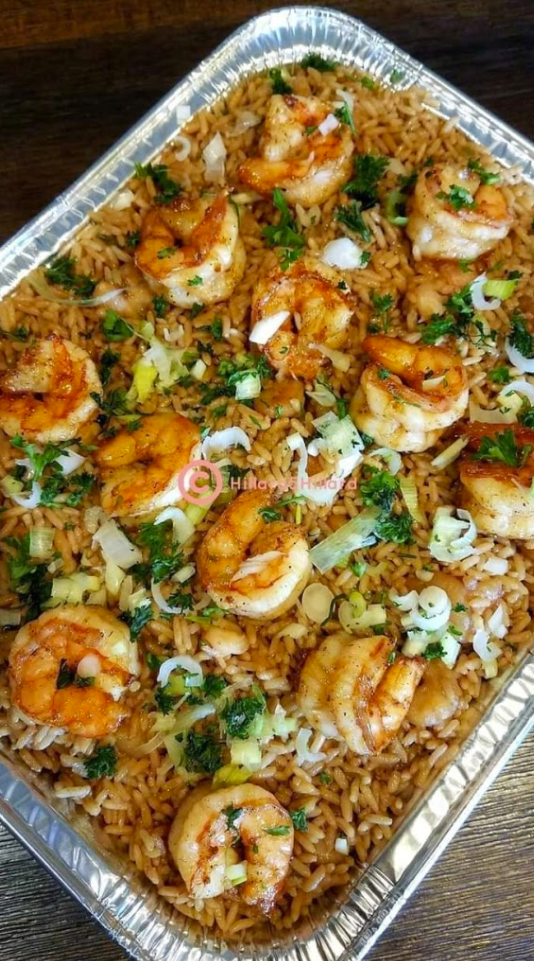 CAJUN SHRIMP FRIED RICE