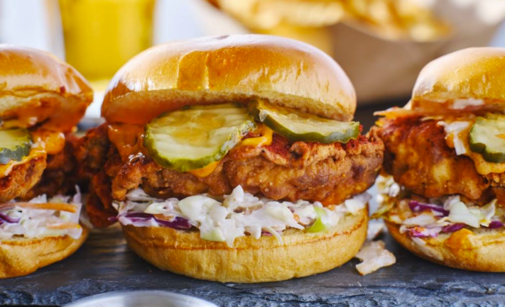 Grilled Nashville Hot Chicken Sandwich