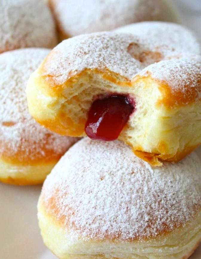 JAM FILLED DONUTS