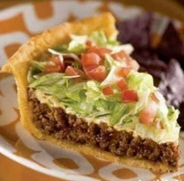 Pillsbury's Crescent Roll Taco Bake Recipe