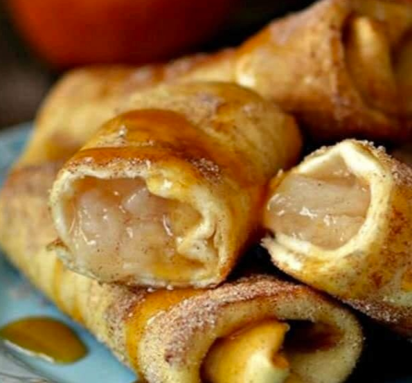 Apple Cinnamon Chimichangas