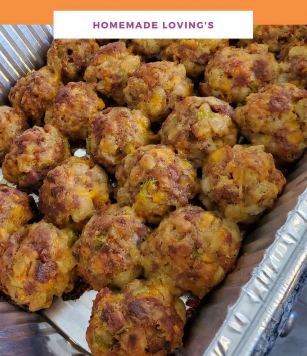 The Easiest Sausage Balls