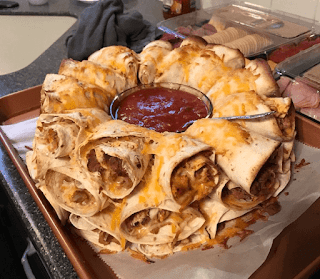 Blooming Quesadilla Ring