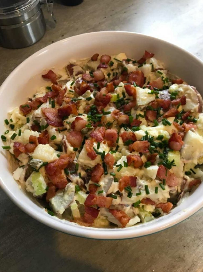 How to Prepare this amazing SOUTHERN BACON & POTATO SALAD ??