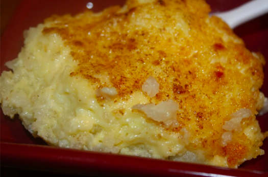 OLD FASHIONED RICE PUDDING