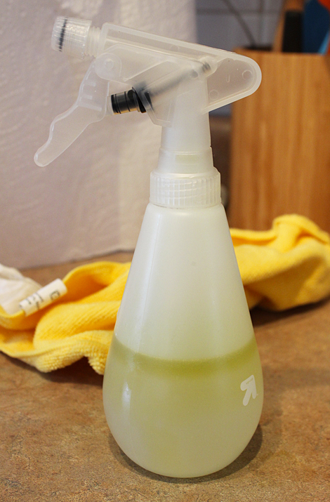 Homemade Dust Spray : By mix 2 ingredients, you will never see dust in your home !