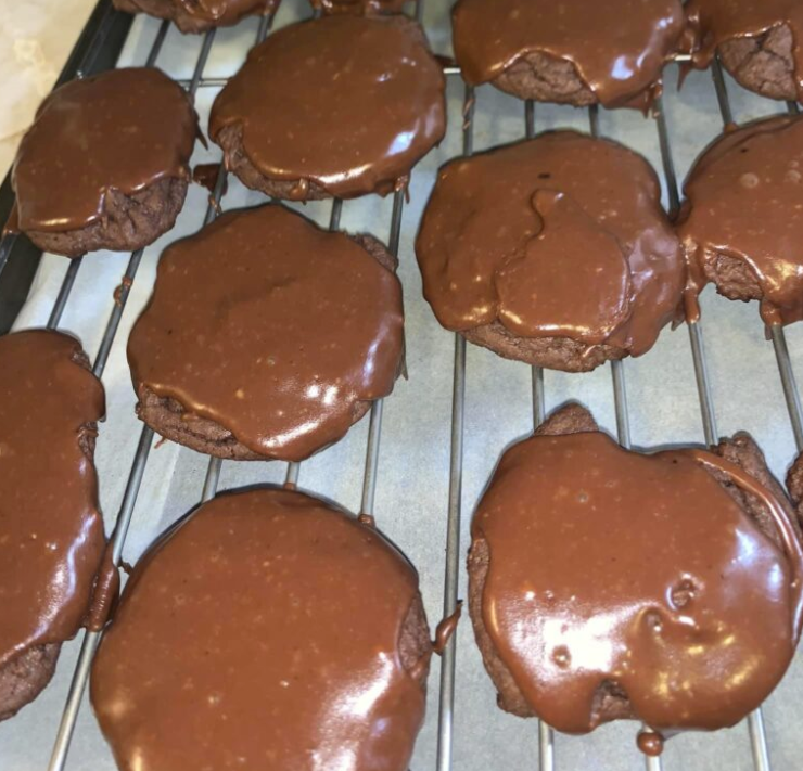 Texas Sheet Cake Cookies