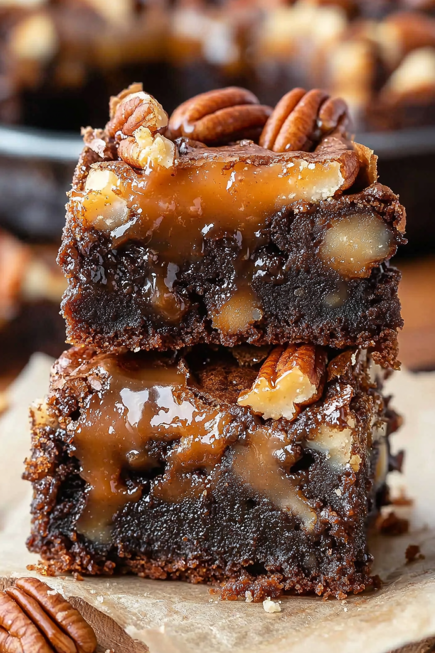 Brown Sugar Pecan Pie Brownies