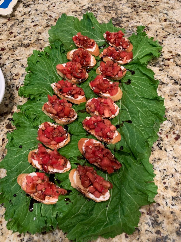 Tomato and Goat Cheese Bruschetta