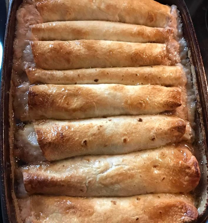 Apple Pie Enchiladas