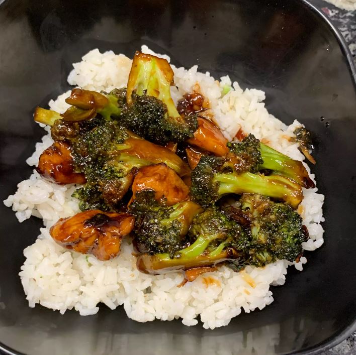 Chinese Stir-Fry Brown Sauce Chicken