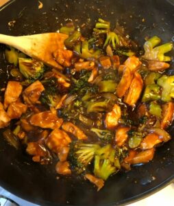 Chinese Stir-Fry Brown Sauce Chicken