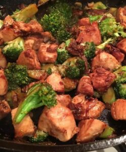 Chinese Stir-Fry Brown Sauce Chicken