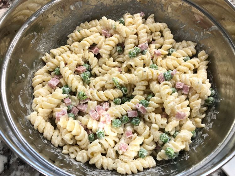 Ham and Pea Pasta Salad - A Refreshing and Tasty