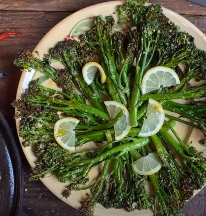 Easy Lemon Roasted Broccolini