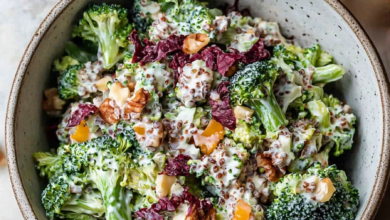 Skinny Broccoli Salad