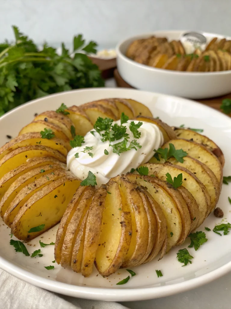 Delightful Sliced Baked Potatoes - Pioneer COOKERY 2025 Delightful Sliced Baked Potatoes Recipe - Easy and Crispy
